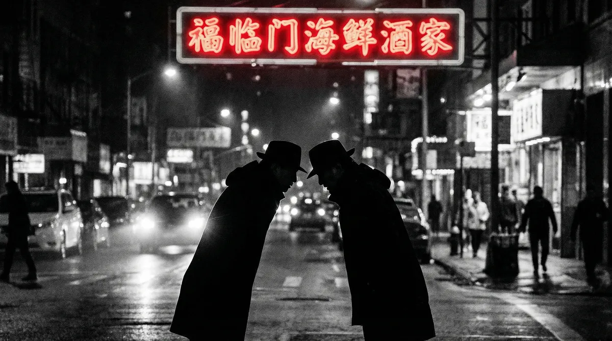 凌河影人 头版头条：深夜密会现场
